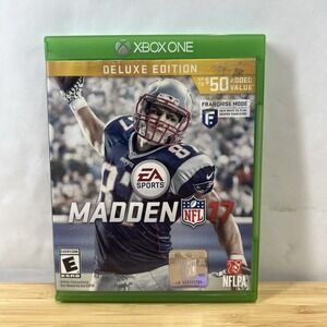 Madden NFL 17: Deluxe Edition (Microsoft Xbox One, 2016) CIB‎
